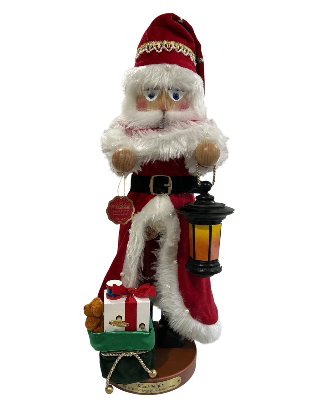 Steinbach Erzgebirge Silent Night Musical Santa Nutcracker 2nd In Series W/Box